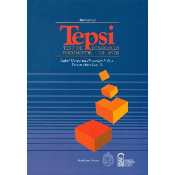TEPSI. Test de desarrollo psicomotor 2-5 años 