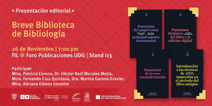 Ediciones UC lanza colección de libros en la FIL de Guadalajara  